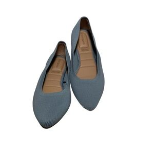 Cynthia Rowley Chelsea Blue Minimalist Loafers Flats Sz-10